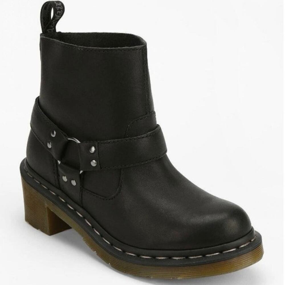 Dr. Martens Black Alodie Wyoming Ankle Boots